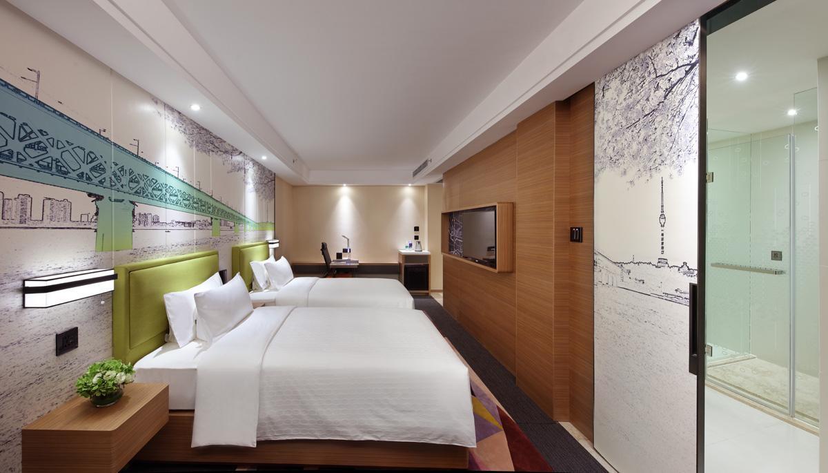 Hampton By Hilton Wuhan Tianhe Airport East Exterior foto